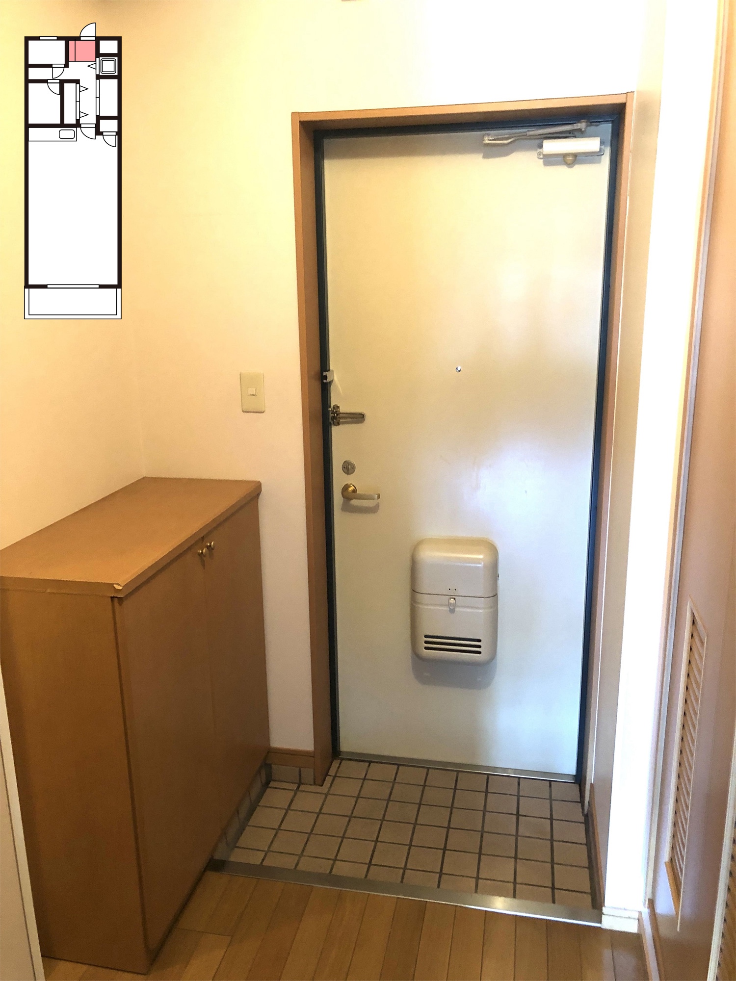 個室の洋式トイレ